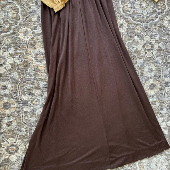 Vintage 1970s Huey Waltzer Cocktail Hostess Dress for Mannequinn Size 10 - Picture 4 of 12